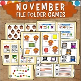 November File Folder Games