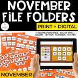 November File Folders Bundle for Special Education | Print