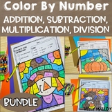 November Fun Packet Coloring Pages Sheets Pumpkin Color by