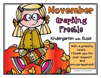 Preview of November Graphing Freebie
