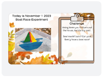 Preview of November Home Learning Calendar