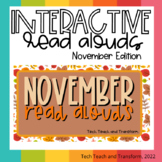 November Interactive Read Alouds
