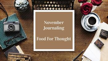 Preview of November Journal Ideas