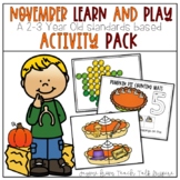 November Learn and Play Toddler Activities