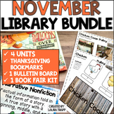 November Library BUNDLE for November Library Lessons
