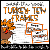 Thanksgiving Math Centers- Count the Room