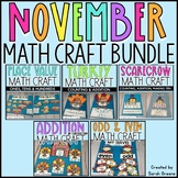 November Math Craft Bundle
