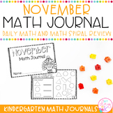 November Math Journal | Daily Math & Math Spiral Review Ki