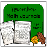 November Math Journal Error Analysis and Problem Solving 3rd Grade