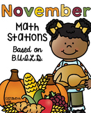 November Math Stations {Based on BUILD}