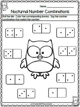 November Math and Literacy Printables and Activities For Kindergarten