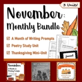 November Monthly Activity Bundle