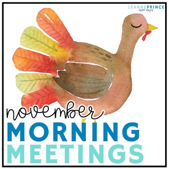 Preview of November Morning Meeting Slides