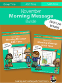 November Morning Message Bundle