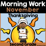 November Morning Work {2nd Grade} PDF & Digital Ready!
