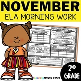 November Morning Work 2nd Grade - Spiral Daily Language Tu