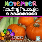 November Nonfiction Reading Passages Finding Evidence Maki