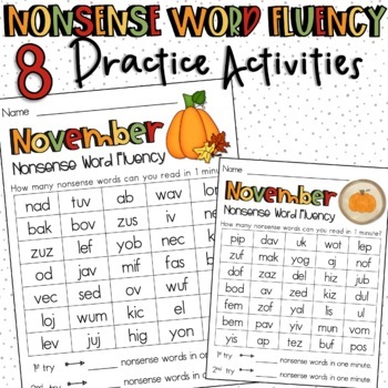 Nonsense Word Fluency — Kindergarten Kiosk
