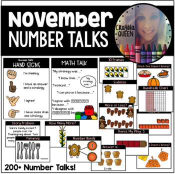 Preview of November Number Talks