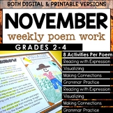 November Poems November Poetry