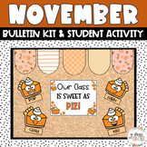 November Pumpkin Pie Bulletin Board Kit | Door Decor  | Cl
