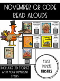 November Read Aloud QR Codes- *Listening Center Reading Re