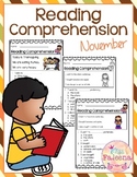 November Reading Comprehension
