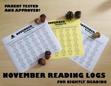 November Reading Log