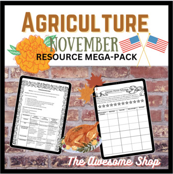 Preview of November Resources (Horticulture, Agriculture & Floriculture) Thanksgiving