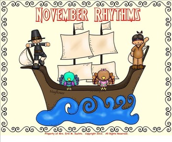 Preview of November Rhythm Fun - Exploring Duration of Sound-SMARTBOARD/NOTEBOOK EDITION