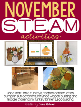 Preview of November STEAM Activities