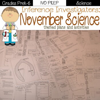 Preview of November Science STEM experiments and activities