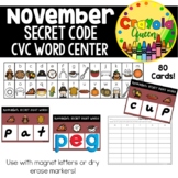 November Secret Code CVC Center