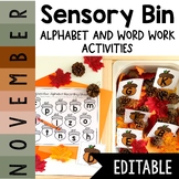 November Sensory Bin 