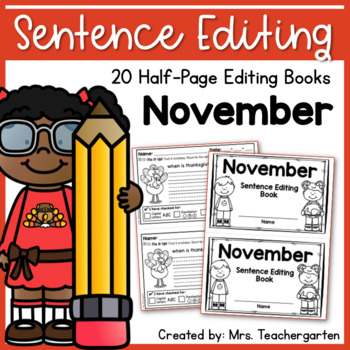 Preview of Sentence Editing - November