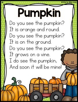 November Shared Reading (Sight Word Poems) by Mrs Jones' Creation Station