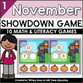 November Smartboard Game - 1st Grade Game - Classroom Game