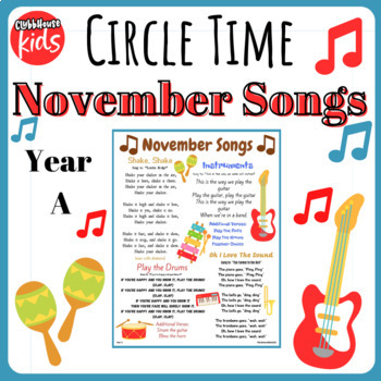 Preview of Songs For Toddlers with Movement