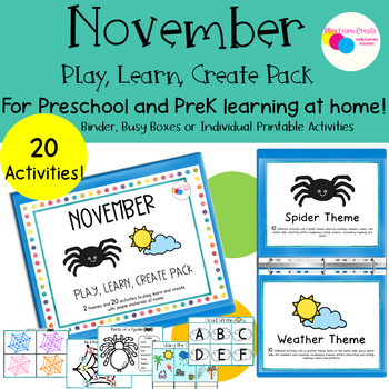 Spiders Preschool Unit - Play to Learn Preschool