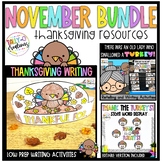 November/Thanksgiving Bundle | Crowns, Crafts, Writing, an