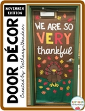 November/Thanksgiving Door Decor