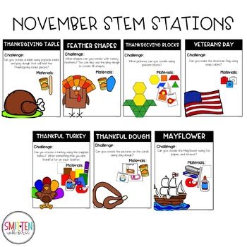 Thanksgiving SEL Worksheets by Elementary STEM with Em