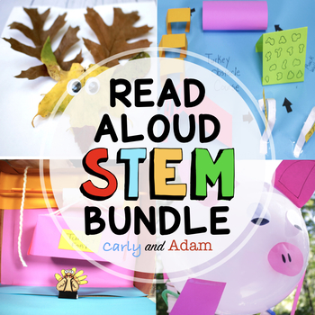 Preview of Thanksgiving READ ALOUD STEM™ Activities and Challenges BUNDLE