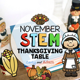 Thanksgiving Dinner Table STEM Activity