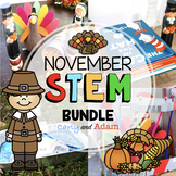 November Thanksgiving STEM Activities and Challenges BUNDL