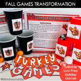 November Thanksgiving Turkey Games