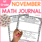 November Word Problem Practice Journal