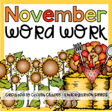 Word Work: November