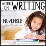 November Work on Writing