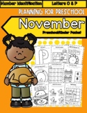November Worksheets (Preschool/Kinder)